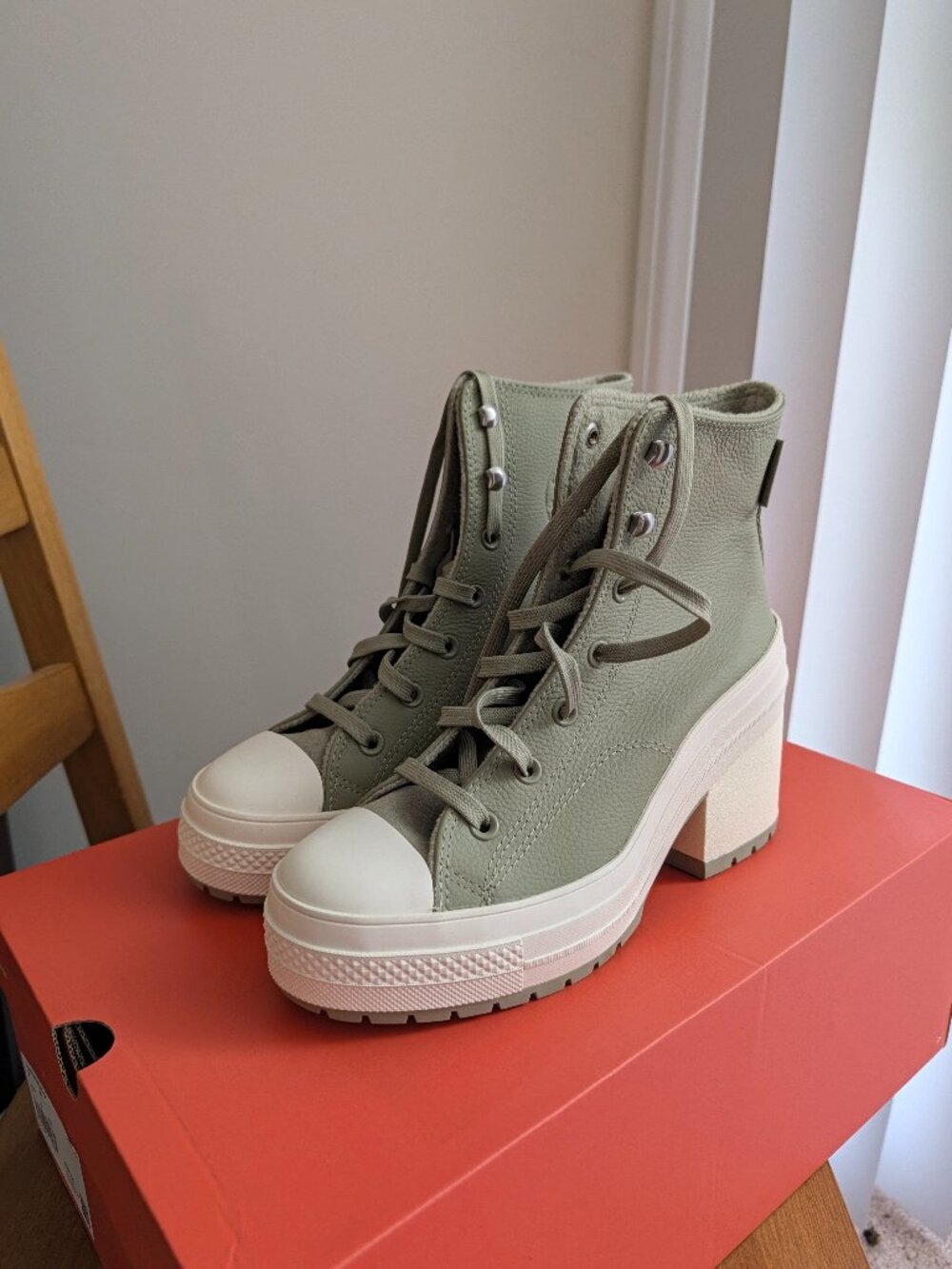 Converse Chuck 70 De Luxe Heel Platform High 'Water Repellent - Light Field Surp